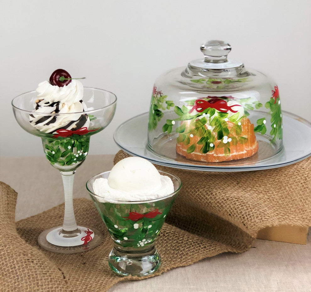 Mistletoe Margarita, Set of 2
