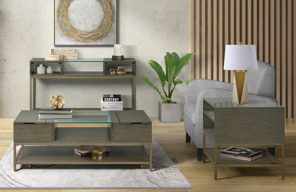 Riverside Furniture Hyde Rectangular Side Table