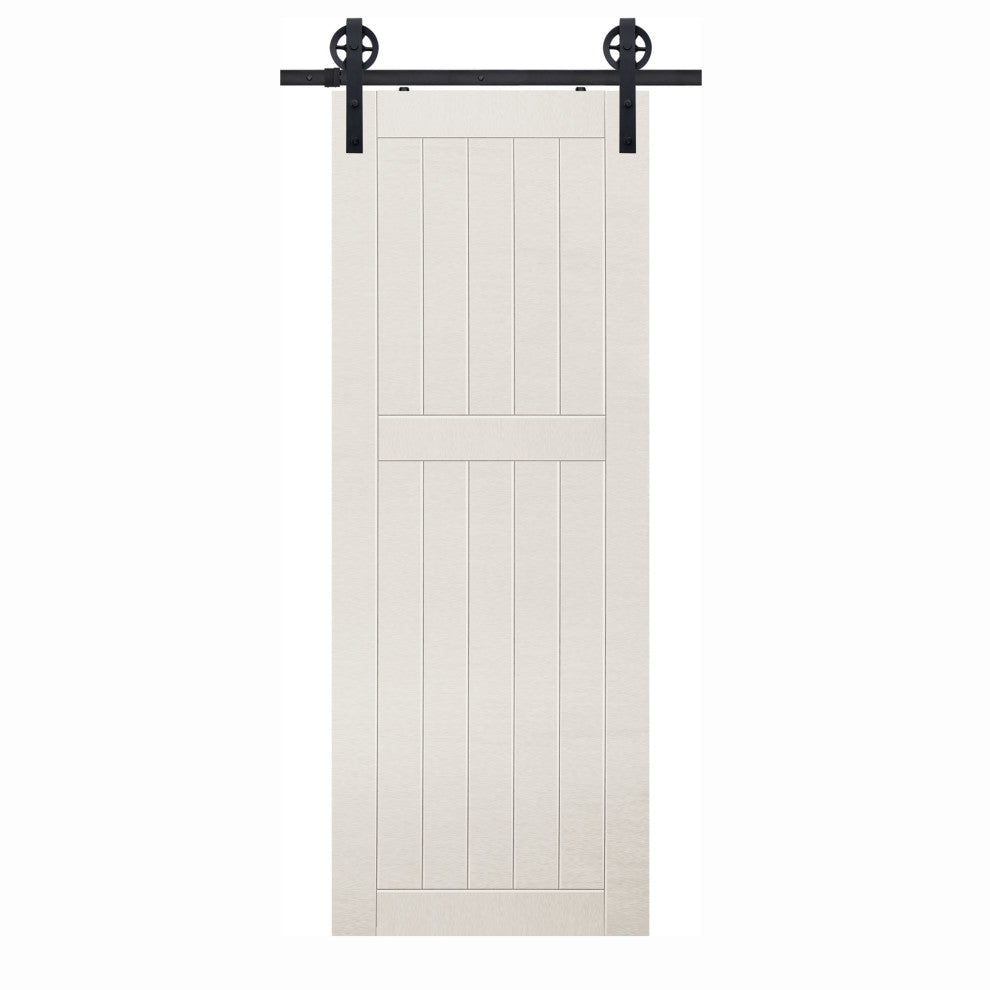 2 Panel Bungalow MDF Door, 36"x80"