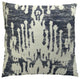 Plutus Painted Ikat Handmade Throw Pillow, Double Sided 26"x26"