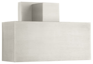 Brushed Nickel Contemporary, Refined Outdoor Wall Sconce