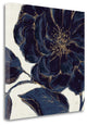 "Indigo Garden II" By Daphne Brissonnet, Giclee Print on Gallery Wrap Canvas