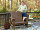 Carolina Preserves Settee, Forest Green Wash