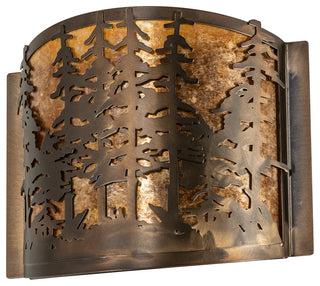 12 Wide Tall Pines Wall Sconce