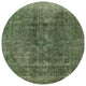 Ahgly Company Indoor Round Mid-Century Modern Area Rugs, 3' Round