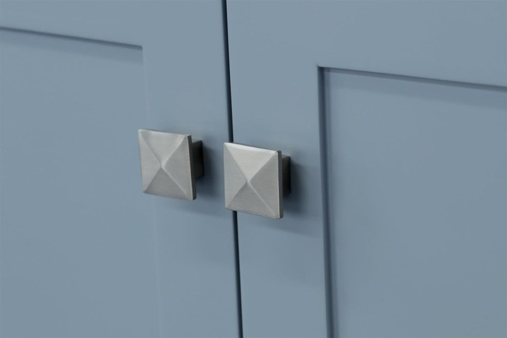 Ariel Cambridge 54" Single Sink Base Cabinet, Gray