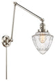 Innovations 238-PN-G664-7-LED 1 Light Swing Arm, Switch, Polished Nickel