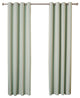 Vertical Stripe Curtains, Pair, Mint, 84"