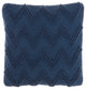 Mina Victory DC173 Throw Pillow, Navy, 20" x 20"