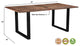 Brenton 78" Solid Wood Dining Table