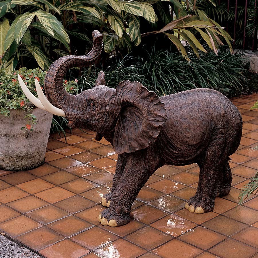 Triumphant Elephant Statue