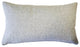Boketto Paradiso Blue Throw Pillow 12x19, with Polyfill Insert