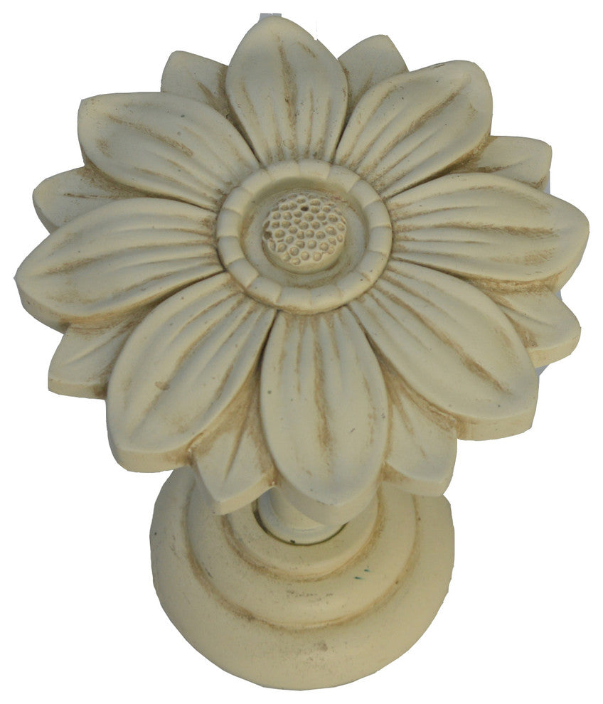 Urbanest Bloom Drapery Medallion, Ivory, Set of 2