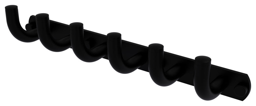 Remi 6 Position Tie and Belt Rack, Matte Black
