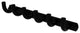 Remi 6 Position Tie and Belt Rack, Matte Black