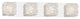 George Kovacs P5294-077-L, Livewire, 4-Light LED Bath Vanity In Metal