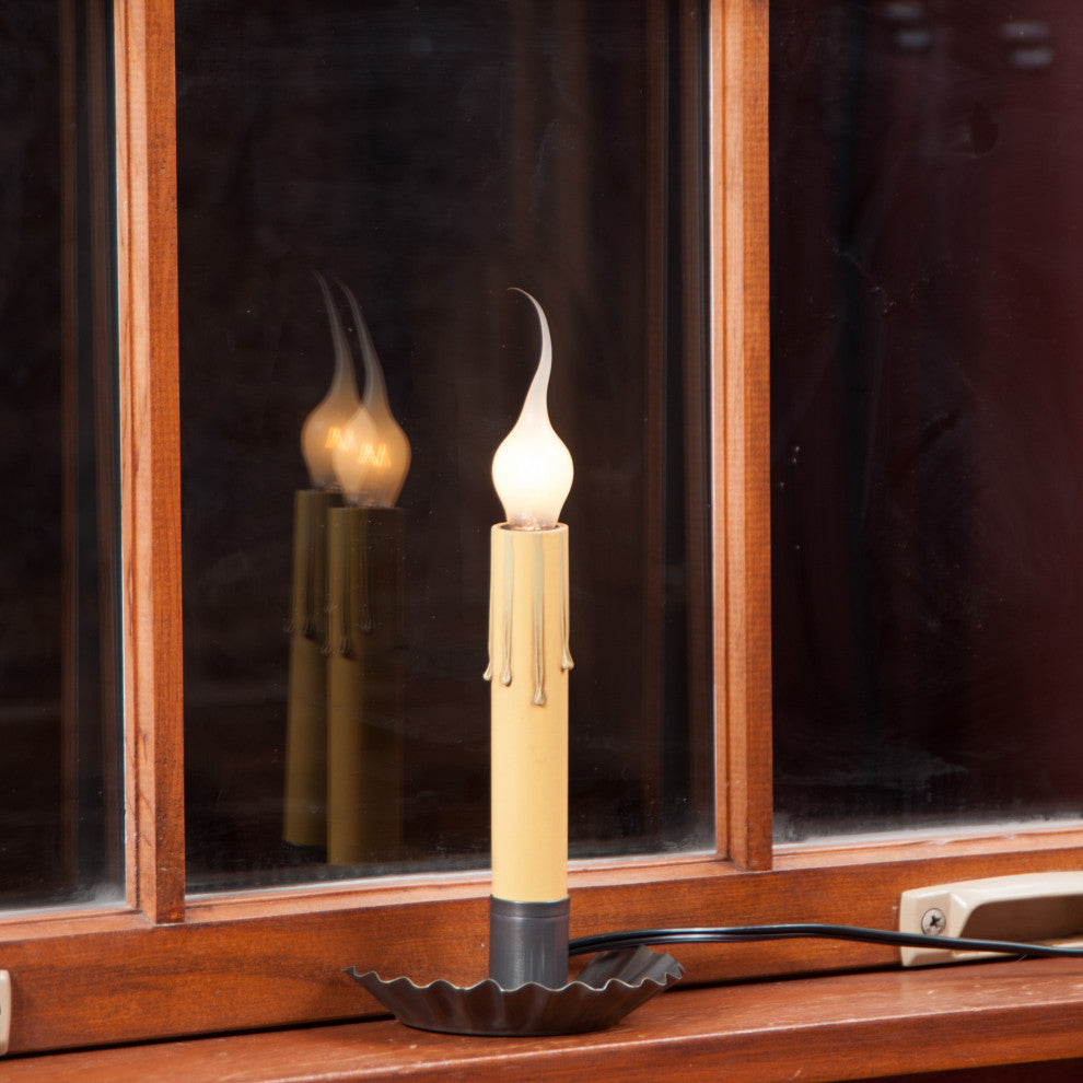 Crimped Window Sill Light, Kettle Black