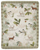 Laural Home Woodland Forest Sherpa Throw Blanket