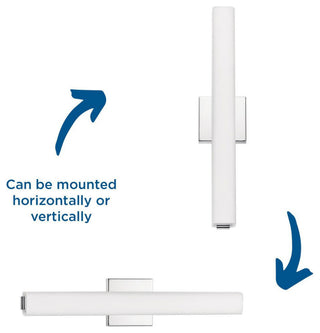 Beam LED 22" Linear LED Bath, Polished Chrome