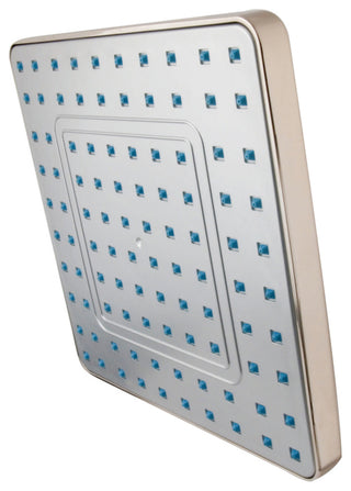 Kingston Brass Full Spray Square Rain Shower, Brushed Nickel