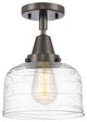 Innovations 447-1C-OB-G713 1-Light Flush Mount, Oil Rubbed Bronze