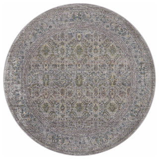 Jean Stoffer x Loloi Bradbury Grey / Multi 18" x 18" Sample Rug