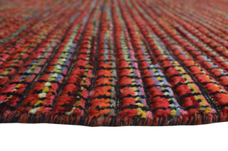 High-Low Chobi Stewart Blue Rug, 5'7x8'5