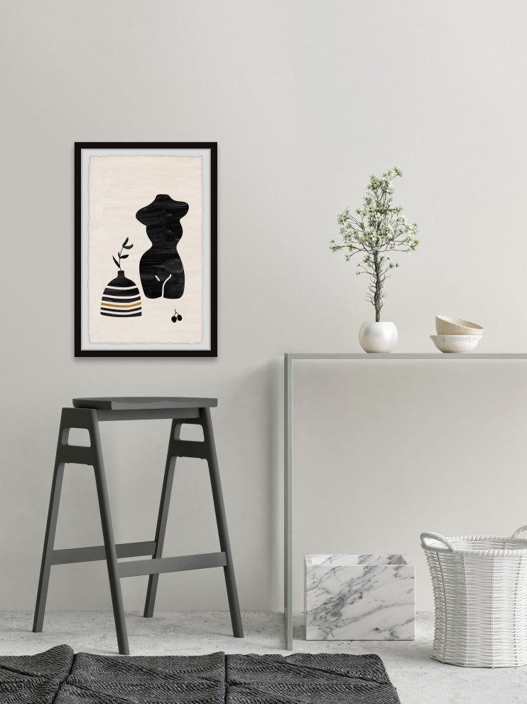 "Love of Nobody" Framed Painting Print, 8x12