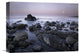 "Full Moon Over Boulders At El Pescador State Beach, Malibu, California" Artwork