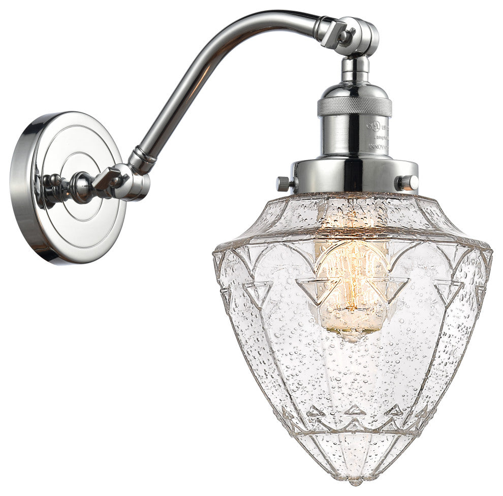 Innovations 515-1W-PC-G664-7 1-Light Sconce, Polished Chrome