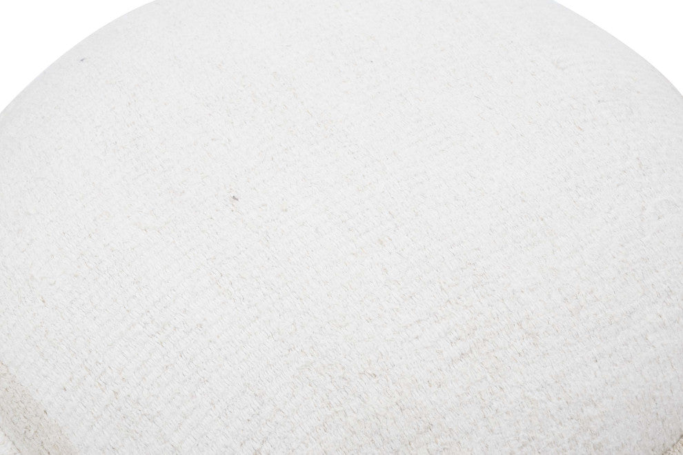 Vintage Hemp Kilim Upholstered Stool