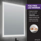 Conques 30" Wall Mount Bathroom Vanity Set, Dark Brown