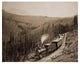 "Marshall Pass, Colorado, Westside, 1880-1881" Paper Art, 26"x22"