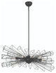 Dendelio 10 Light Chandelier, Black