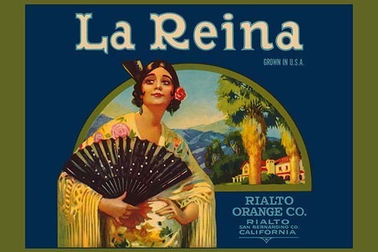 La Reina - Canvas Poster 20" x 30"