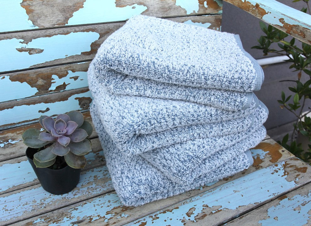 Everplush Diamond Jacquard Hand Towel Set, 4-Pack, Dusk