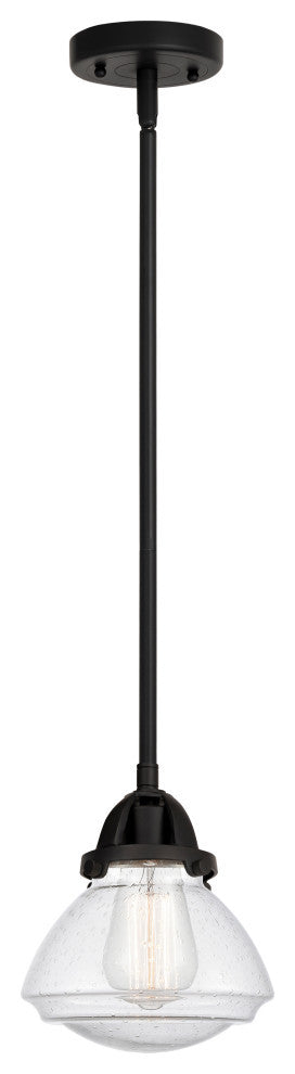 Olean Mini Pendant, Matte Black, Seedy, Seedy