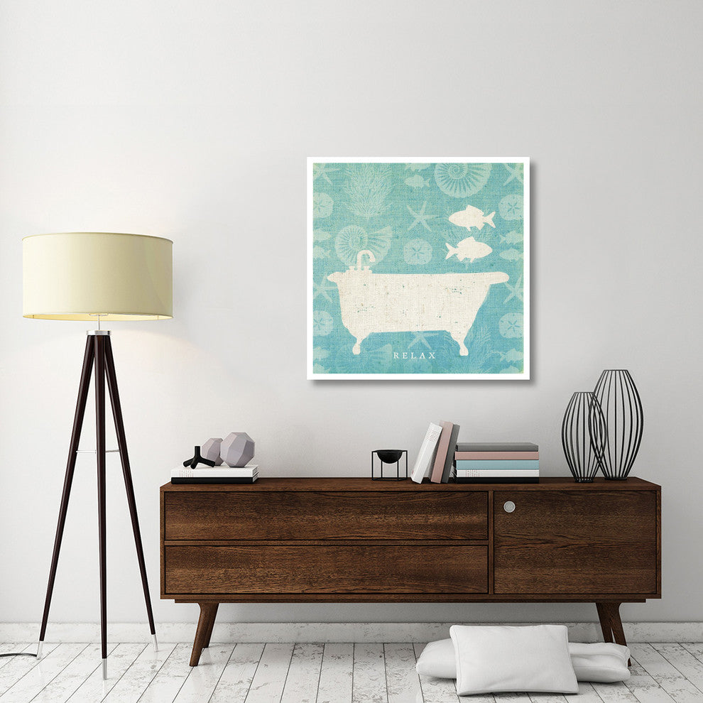"Pacific Bath I" Digital Paper Print by Studio Mousseau, 38"x38"