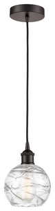 Innovations 616-1P-OB-G1213-6 1-Light Mini Pendant, Oil Rubbed Bronze