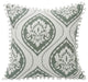 Belmont Graphic Printed Pom Trimmed Throw Pillow, 18"x18", 1 Piece
