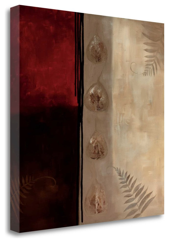 "Russet Fern I" By Laurie Maitland, Giclee Print on Gallery Wrap Canvas