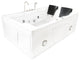 Whirlpool Bathtub 71"x47" Double Pump Heater, Yellowstone