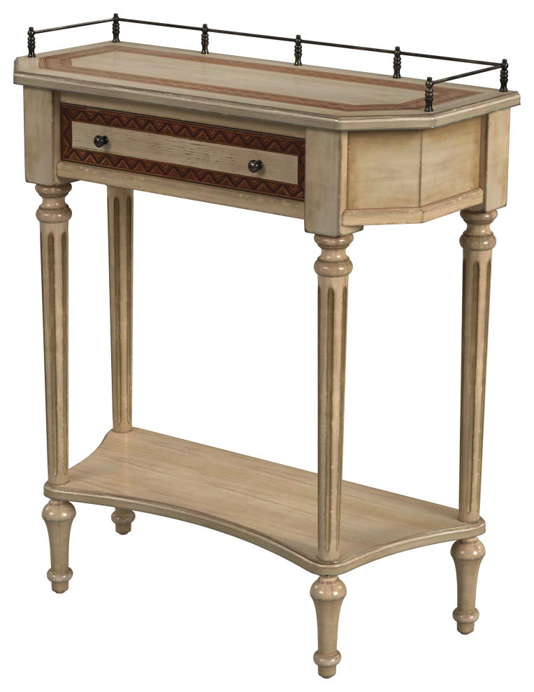 Butler Charleston Cherry Console Table, Beige