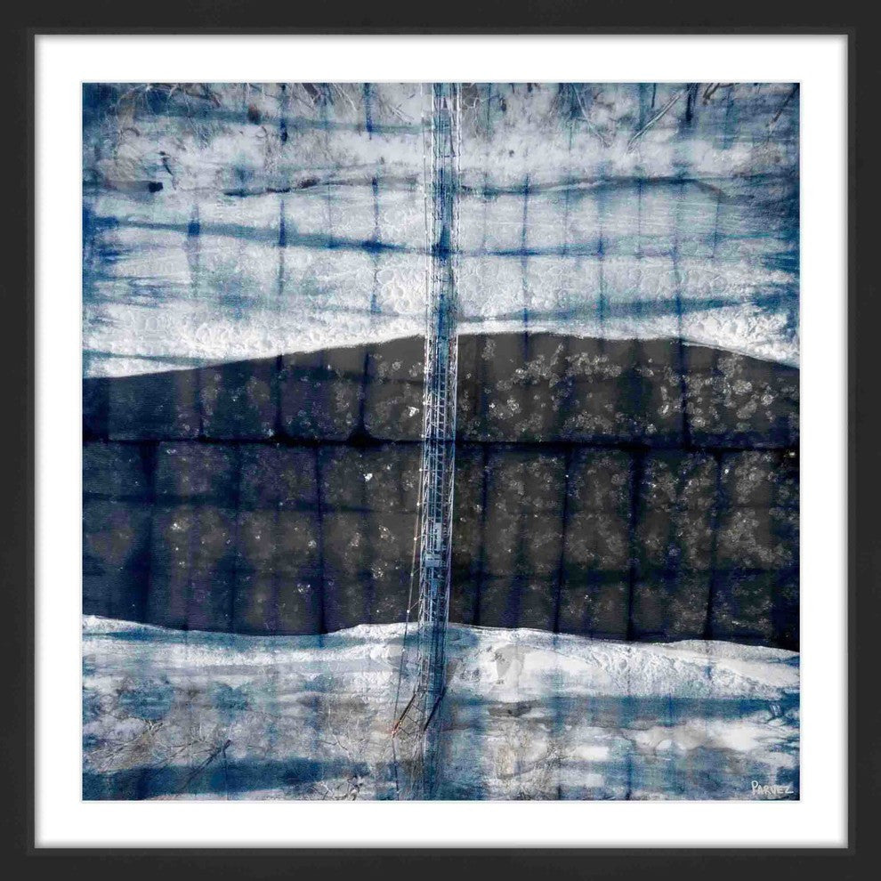 "Over Dark Waters" Framed Painting Print, 12"x12"