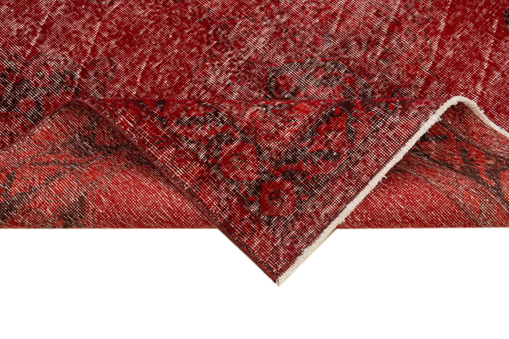 Rug N Carpet - Handmade Turkish 4' 9" x 12' 10" Unique Runner Rug