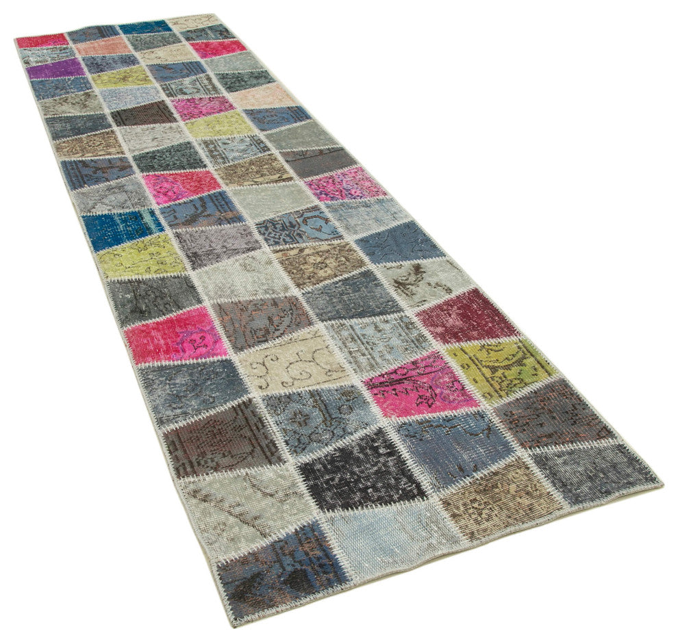 Rug N Carpet - Handwoven Turkish 2' 11" x 10' 1" One-of-a-Kind Runner Area Rug
