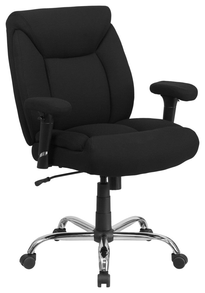 Big and Tall Office Chairs - Orthrus Heavy Duty Computer Chair