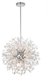 Subra 9-Light Sputnik Globe Chandelier