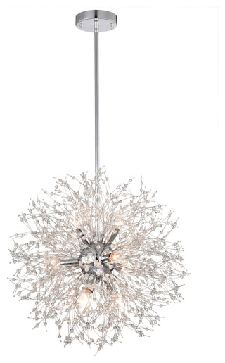 Subra 9-Light Sputnik Globe Chandelier