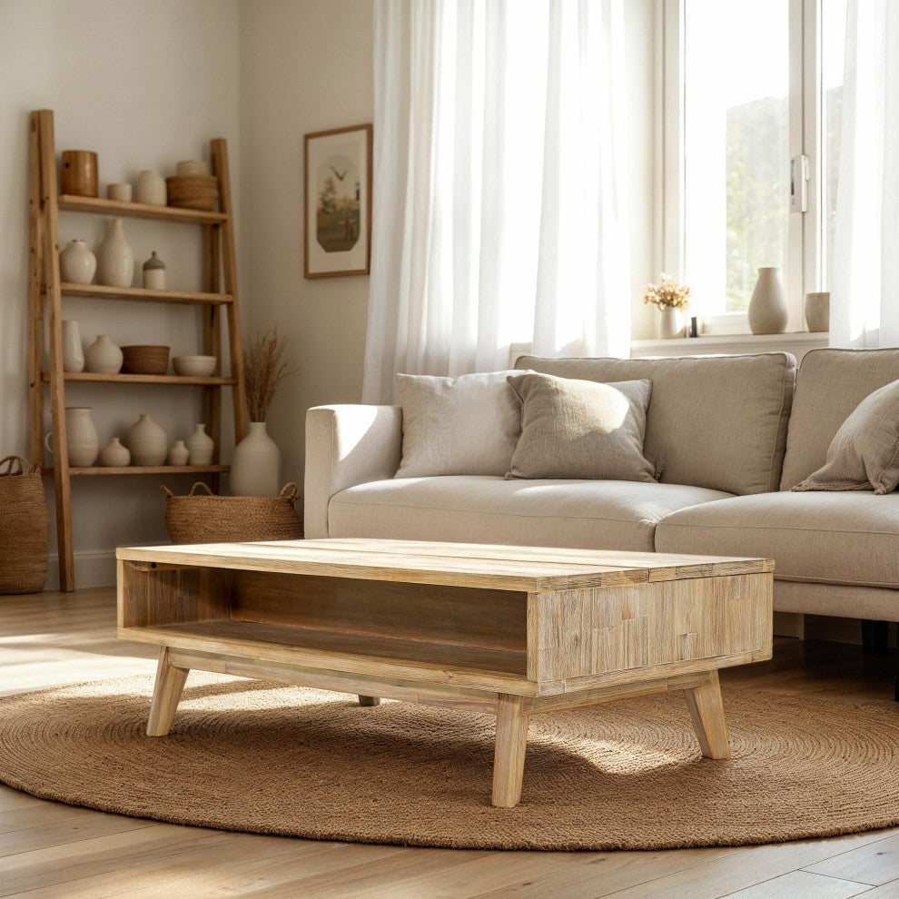 Gia 47" Wide Coffee Table With Lift Top